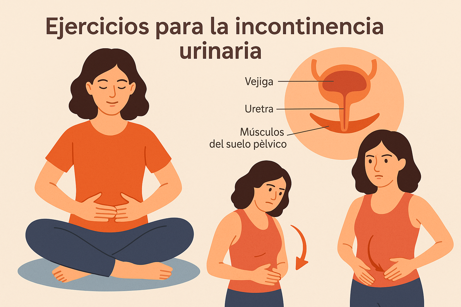 Ejercicios para la incontinencia urinaria